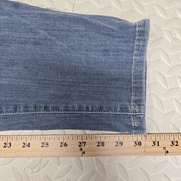 Judy Blue High Waist Jogger Jeans Womens 32 Cropped Drawstring Waist Comfort - Picture 10 of 11